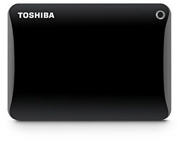 Toshiba 3TB Canvio Connect II - Disco Duro Externo (3000 GB, 3.0 (3.1 Gen 1), 5400 RPM, Negro)