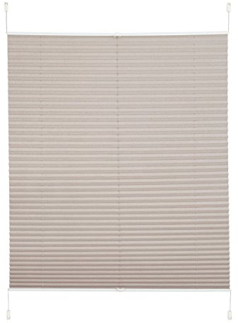 Plissee, my home, »Dahra«, Faltenstore, in Crush-Optik, Lichtschutz, Fixmaß, ohne Bohren