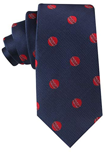 AUSCUFFLINKS Cricket Fan | Cricketer World Cup | Bowler Present for Men | Work Ties for Him | Birthday Prezzie for Guys (Cricket)