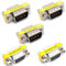 Oiyagai 5 Piezas de Adaptador de Cambio de Género para Cable Serial RS-232 DB9 de 9 Pines (Macho a Hembra)