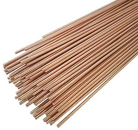 GOODSDS Tiges De Remplissage De Soudage Files De Bras De Soudure À Basse Température pour Souder La Réparation De Brasage Cuivre Électrode De Cuivre,1.0mm x500mm 20pcs