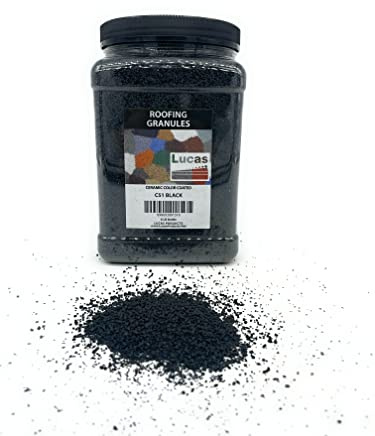 Roofing Granules 6 lb Bottle (C51 Black)
