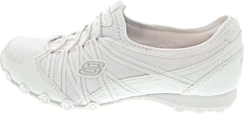 Skechers Bikers Lite Relive Damsneakers, Vit, 38 EU