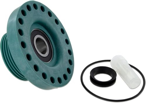 DEKAROX Lagerung rechts für Antriebsseite für AEG Electrolux Zanussi 405507074/4 4071430971 91mmØ Set inkl Kugellager 6203Z Dichtring für Waschmaschine