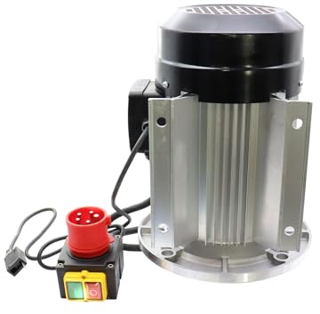SECURA Elektromotor 400V + Schalter kompatibel mit Lumag HEZ-22 Holzspalter