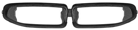 Anteriore Griglia Per BMW Serie 2 G42 2022-IN Nero Lucido Paraurti Anteriore Ricambio Reale A Secco Fibra Carbonio Auto Rene Hood Griglia Radiatore Griglia Anteriore