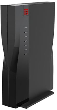 T I M HUB Pro Wi-Fi 7 Modem Routeur uniquement pour fibre optique FTTH jusqu'à 2,5 Gbps, dernière génération WiFi (IEEE 802.11be) ZXHN F6745M
