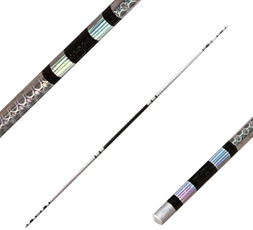 DEPICE BO-Stab BO Langstock Lotusholz Reflex-Design, extra leicht, 182 cm lang, 15-25 mm Durchmesser