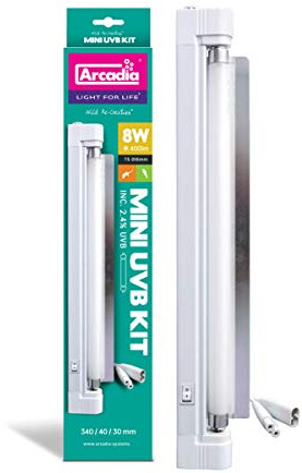 Ardacia ADBR8X Mini Lampe UV Unit, 8 watt