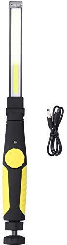 Lampada da Lavoro a LED COB Lampada da Lavoro a LED Magnetica Ricaricabile COB Lampada da Lavoro Portatile a Batteria con Illuminazione di Emergenza Torcia Elettrica con Indicatore di Capacità di Alim