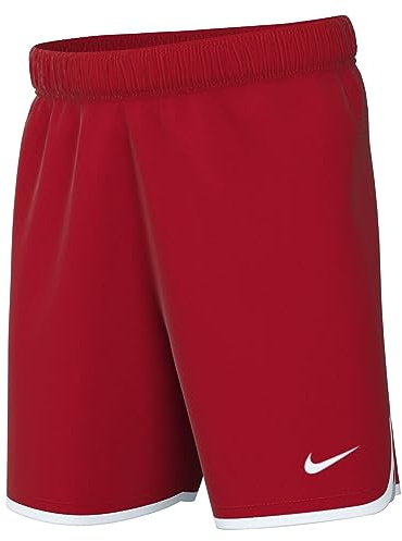 Nike Unisex Kids Shorts Y NK DF LSR V Short W, University Red/White/White, DH8408-657, XL