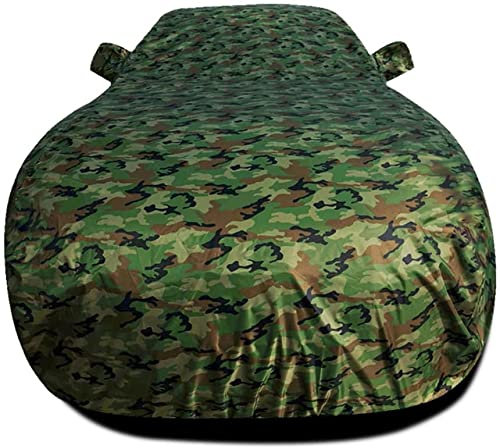 WBLDP-SDGT Waterproof Breathable Car Cover Customized for Opel Commodore A/Commodore B/Commodore C 1967-1982, With Reflective Strips Outdoor Full Cover Sun Rain UV Dust All Weather Protection