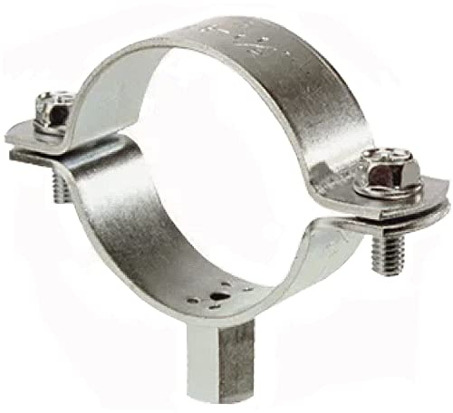 Abrazaderas Metalicas para Tubos Ø 100 mm M8 / M10 Abrazadera Reforzada Garantía de 10 Años - Monteral