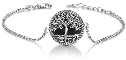 YAFEINI Bracelet arbre de vie en argent sterling 925 - Arbre de vie - Cadeau pour femme