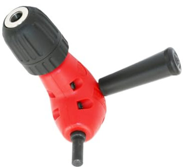 Housoutil 90grado Adaptador De Taladro Angular De Grados Adaptador Para Taladro Eléctrico Para Trabajos De Espacios Reducidos Inalámbrico