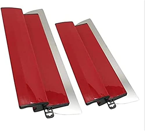 Herramienta para alisar paneles de yeso Espátula de masilla de acero inoxidable Acabado de pintura Cuchillas para desnatar Herramientas para enlucido de paredes Mango para paneles de yeso Ci