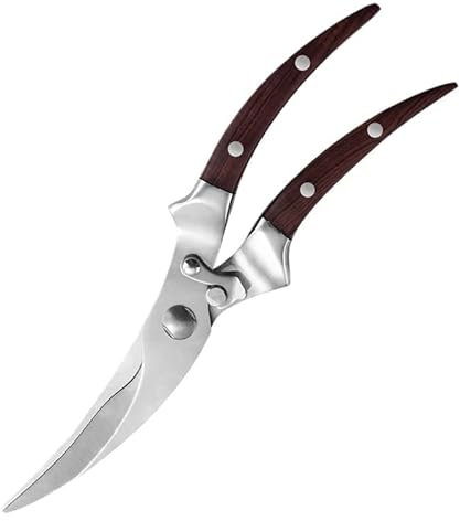 Heavy Duty Kitchen Scissors Strong Kitchen Chicken Bone Scissors Home Cooking Kitchen Scissors Multi-Purpose Poultry Kitchen Scissors Meat Cooking Scissors Poultry Chicken Scissors For Cutting Chicken