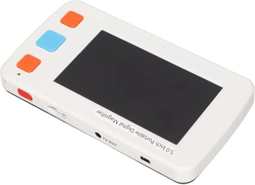 GQQDDD Digitale Lupe Tragbare Video-digitallupe Handheld 5,0-Zoll-leselupe Elektronische Videolupe Mit LCD-Bildschirm Lesehilfe Für Sehbehinderte 4x-32x Zoom