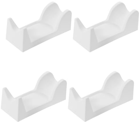 DINHEAROM 4 Pack Nail Drill Holder Stand Electric Nail File Holder E-File Stand Drill Handpiece for Manicure Stations Desktop Organizer Universal Compatibility for Salon and Home Use