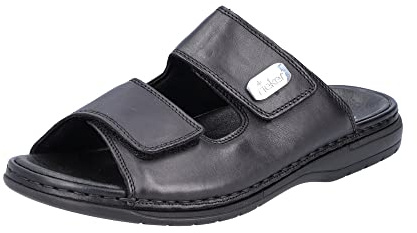 Rieker 25590, Mules Homme, Noir (Schwarz), 43 EU