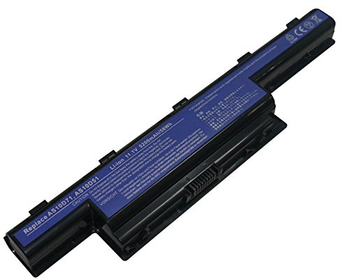 PowerSmart® 5200mAh 11.10V Li-ion Akku für Acer TravelMate TM5742 Serien AS10D, AS10D31, AS10D3E, AS10D41, AS10D51, AS10D5E, AS10D61, AS10D71, AS10D73, AS10D75, AS10D7E, AS10D81