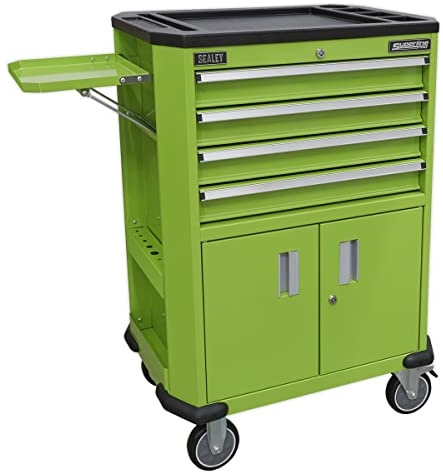 Sealey AP980MTHV 4 Drawer & 2 Door Cupboard Tool Trolley