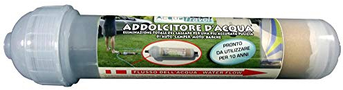 Acquatravel Filtro Wash ADDOLCITORE Acqua ANTICALCARE Lavaggio Camper Barca Auto