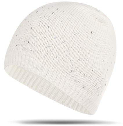 Ulalaza gnistrande kabel stickad mössa pom pom mössa skalle strumpa mössa manschett mössa för damer