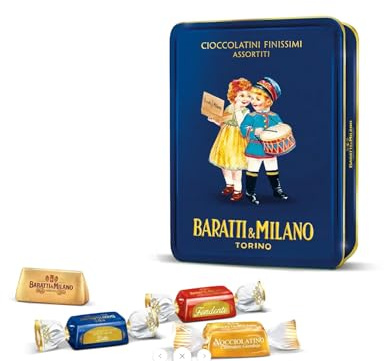 Baratti & Milano Latta Storica gran assortimento cioccolatini 300gr.