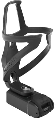 Topeak Ninja Master+ flaskbur modell Z med Apple Airtag-fäste, svart