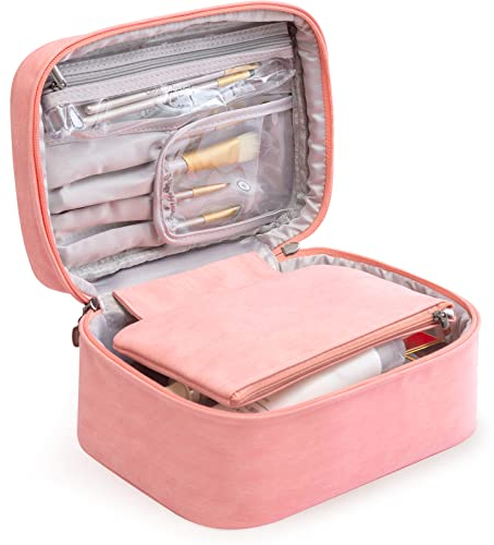 IGOLUMON Kosmetiktasche Große Kulturbeutel wasserdichte Kulturbeutel für Reise Damen Make-up Taschen für Damen