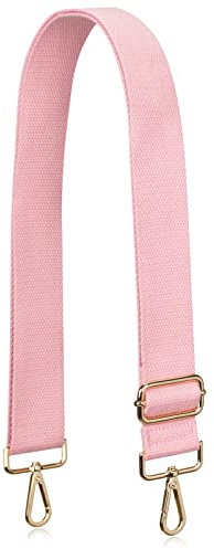 Allzedream Gurt für Handtasche Verstellbar Taschengurte Breiter Umhängetasche Ersatzgurt,Rosa S