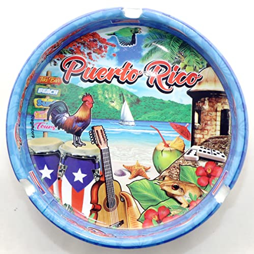 Puerto Rico Aschenbecher aus Porzellan, 12,7 cm