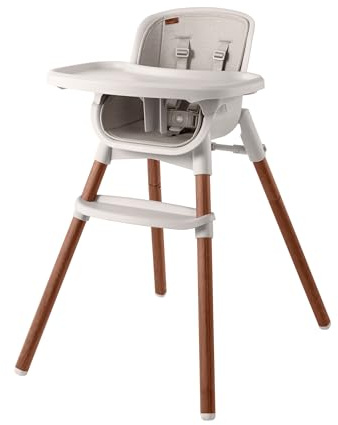 Chicco Zest LE 4-in-1 Folding High Chair, Feeding Chair, Toddler Chair and Youth Stool, Multi-Use Easy Clean High Chair, Chai/Beige
