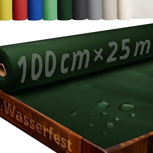 Tischdecke Rolle Tischdeckenrolle Vliesstoff Vlies Dunkelgrün 1 x 25 m 80g/m² abwaschbar wasserabweisend