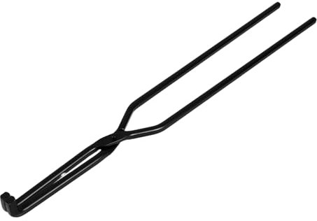 OHPHCALL Pinces à Creuset en Fonte, Outil de Fusion du Métal, Noir, pour Bijoux, Précision de Travail, Ateliers et Boutiques de Joaillerie