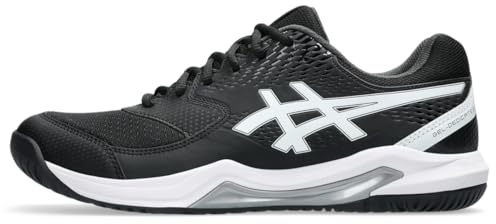ASICS Gel-Dedicate 8 Padel, Sneaker för män, Svart och vit, 44.5 EU