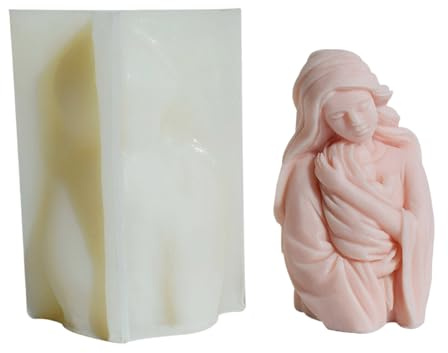 Moldes de silicona para madre y bebé, moldes para velas, para madres, para niños, tiritas de silicona