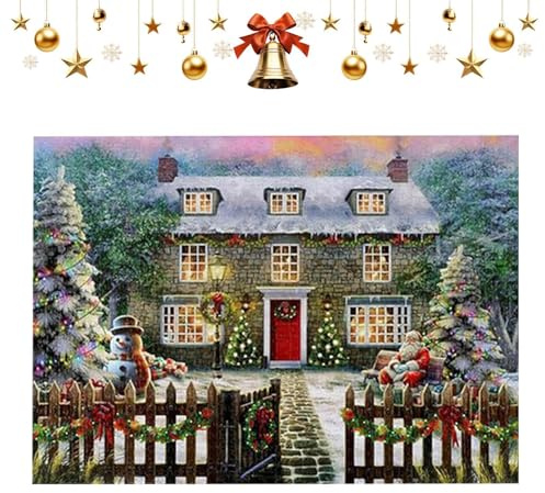 Puzzles 1008 Teile | Weihnachts-Erwachsenen-Puzzles Für Familienspieleabend,Familienspiele Pädagogisches Spielzeug | Frauen Männer Kinder Urlaub Spieleabend Weihnachtsfeier
