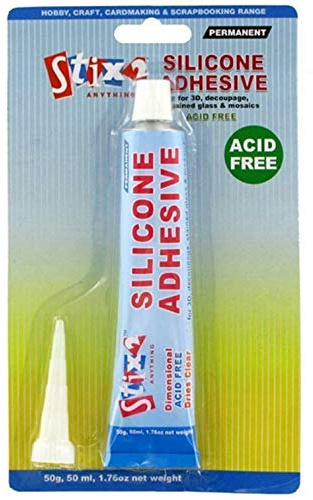 Decoupage Silicone Glue - Large Tube 50ml by Adhesives