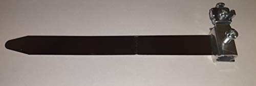 3 Stück Erdungsschelle 1/8 - 1 1/2 200mm verzinkt