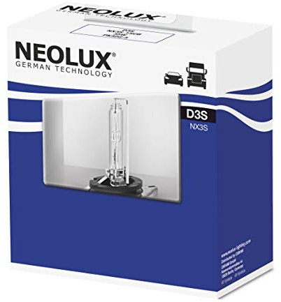 NEOLUX Standard D3S, fari allo xeno per auto e camion, NX3S-1SCB, 4300 K, 42V, 35W, scatola di copertura morbida (1 lampadina)