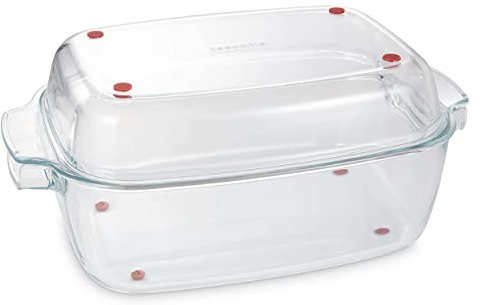 Tescoma Bräter mit Deckel GrandCHEF 40 x 26 cm, aus Glas