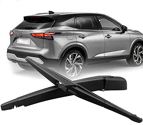 Windshield Wiper Rear Window Windshield Windscreen Wiper Arm Blade Set Replacement for Nissan Qashqai 2006-2019 Accessories, 280mm+300mm (2013-2019)