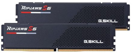 G.Skill Ripjaws S5 - DDR5 - Kit - 64 GB: 2 x 32 GB - DIMM 288-PIN Low Profile - 6000 MHz / PC5-48000 - CL30 - 1.4 V - ungepuffert - non-ECC - mattschwarz