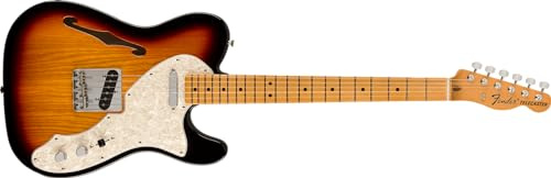 Fender Vintera II '60s Thinline MN 3-Color Sunburst - E-Gitarre