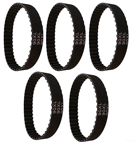 URPIZY 5 Pack Planer Drive Belt 90XL 914592 For Black & Decker DN75 DN750 KW750 SR600 Sr600 DN75