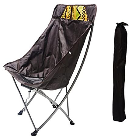 DRMEE Klappstuhl Angelstuhl Klappbarer Campingstuhl Freizeit Picknick Angelsitz Mit Aufbewahrungstasche Für Outdoor Camping Rucksackreisen Wandern Camping Stuhl