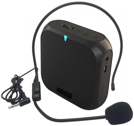 Mikrofon-Sprachverstärker Rolton K400 Tragbarer Sprachverstärker, Megaphon-Booster, 4 Farben, tragbarer kabelgebundener Mini-Audio-Lautsprecher, FM-Radio, MP3, Lehrerausbildung Lange Akkulaufzeit, lei
