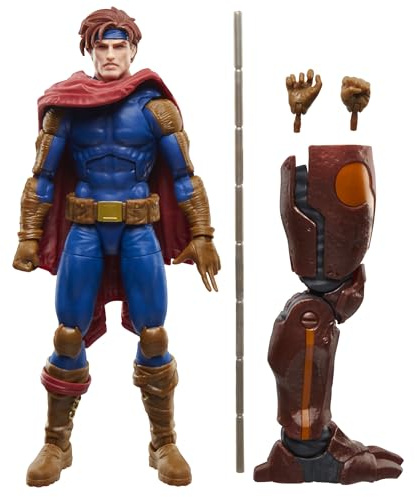 Hasbro Marvel Legends Series, Action Figure da Collezione di Gambit, Ispirata ai Fumetti, 15 cm, Confezione con Finestra, per Bambini e Bambine dai 4 Anni in Su